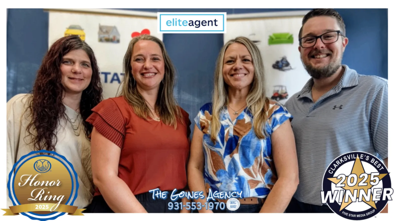 The Goines Agency team